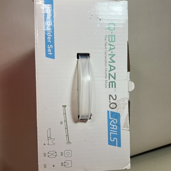 Q-Ba-Maze Marble 2.0 - Rails Builder Set missing OnePiece Of 114 pieces - Picture 14 of 14